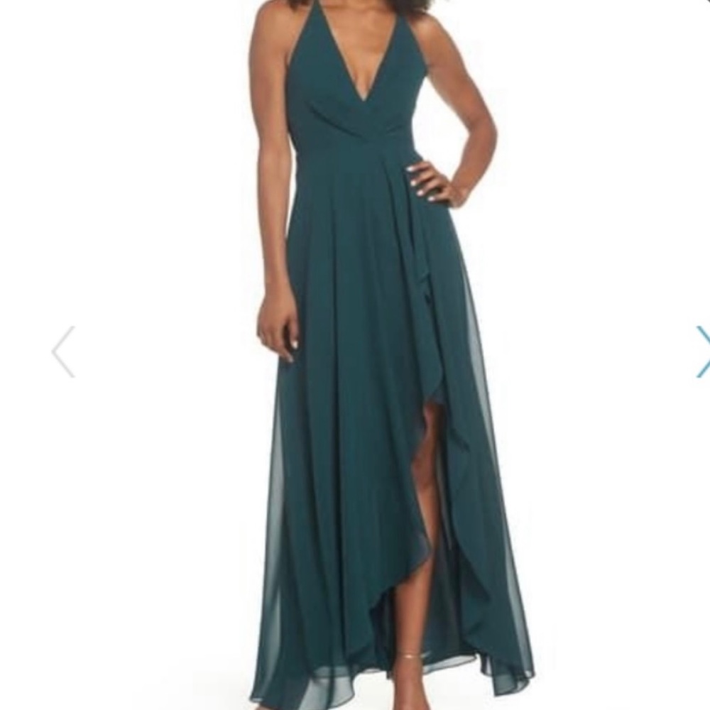 Jenny Yoo NWT Farrah dress Caspian Sea size 2